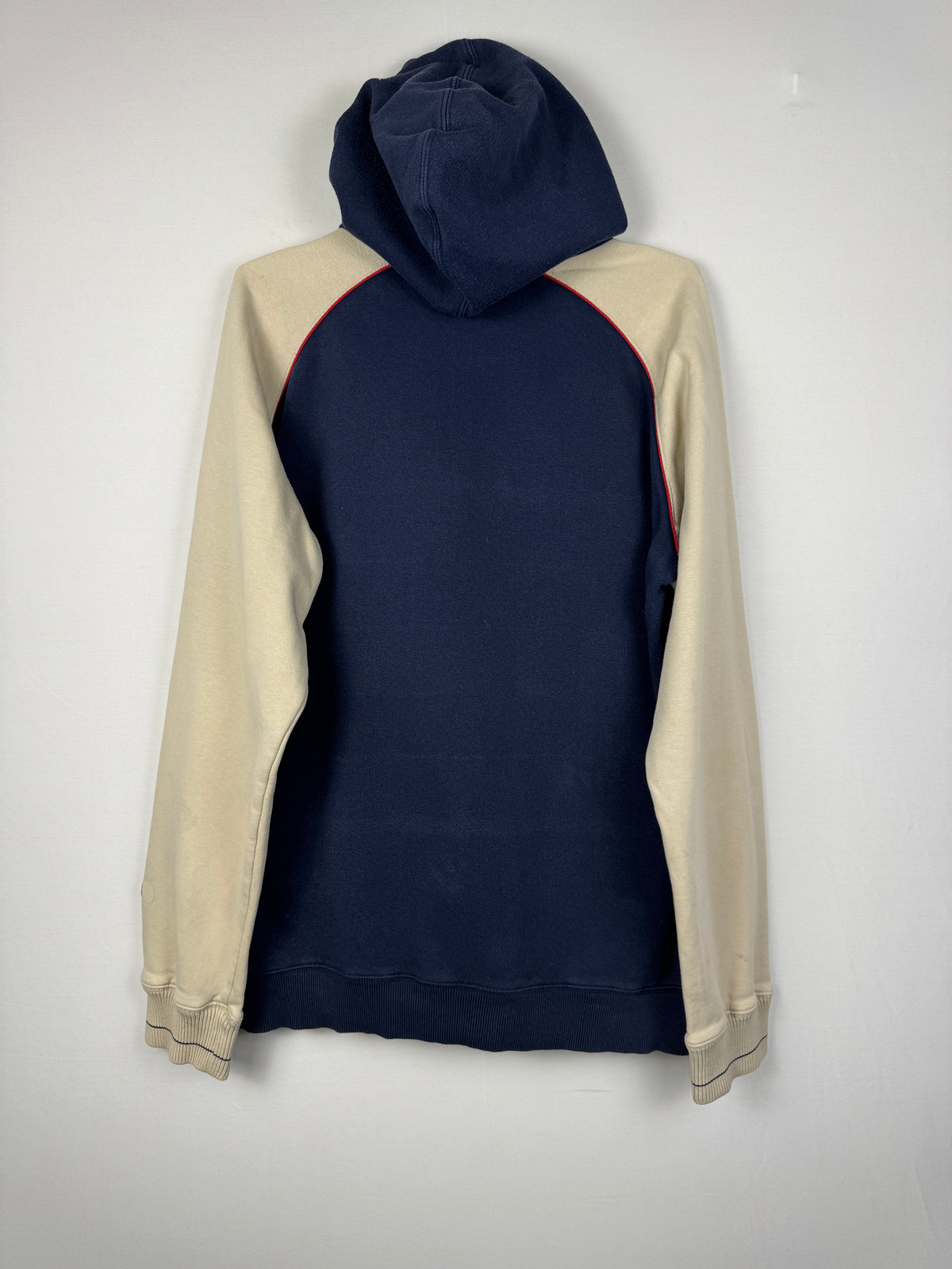 Nike Vintage Navy/Cream Spellout Hooded Jumper