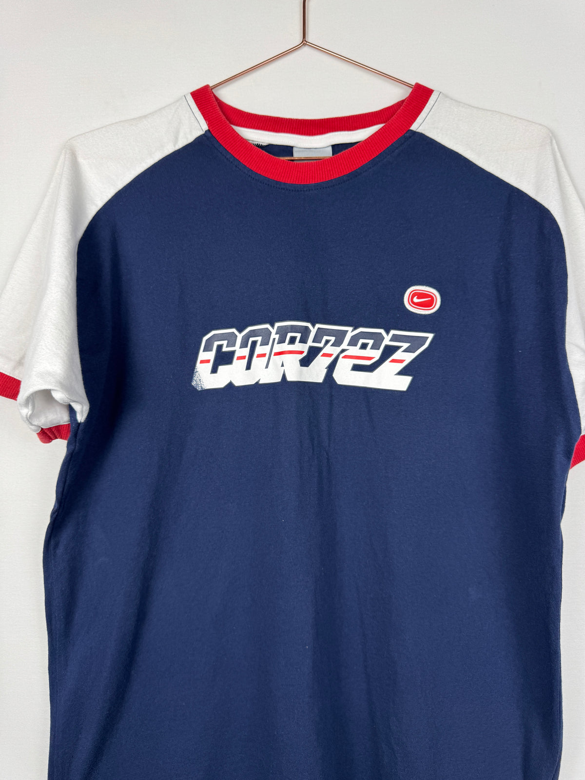 Nike Vintage Navy/White Cortez Raglan T-Shirt