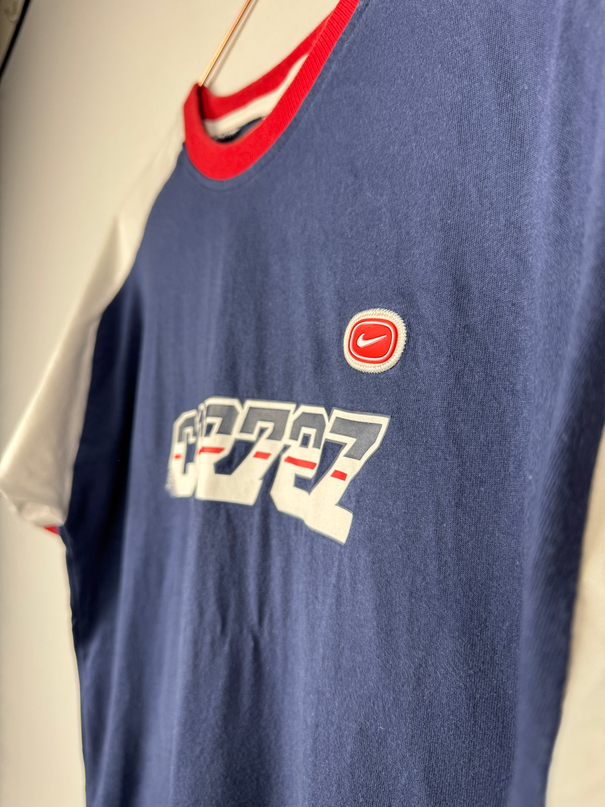 Nike Vintage Navy/White Cortez Raglan T-Shirt
