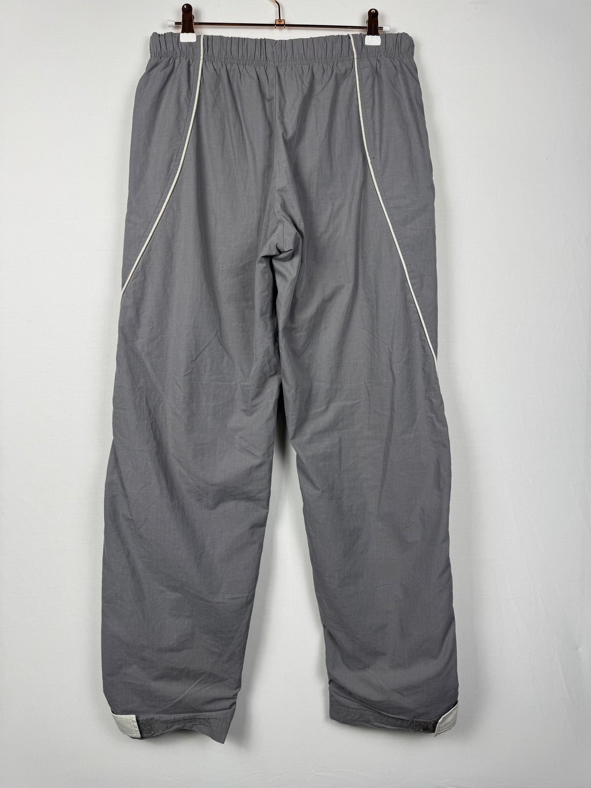 Nike Early 2000s Vintage Grey Track Bottoms