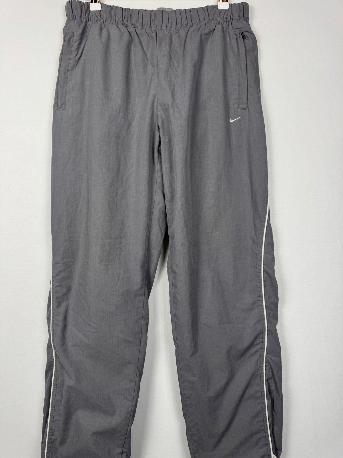 Nike Early 2000s Vintage Grey Track Bottoms