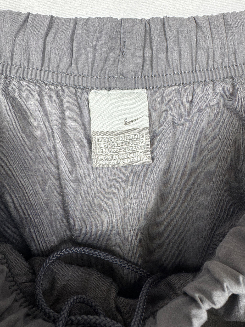 Nike Early 2000s Vintage Grey Track Bottoms
