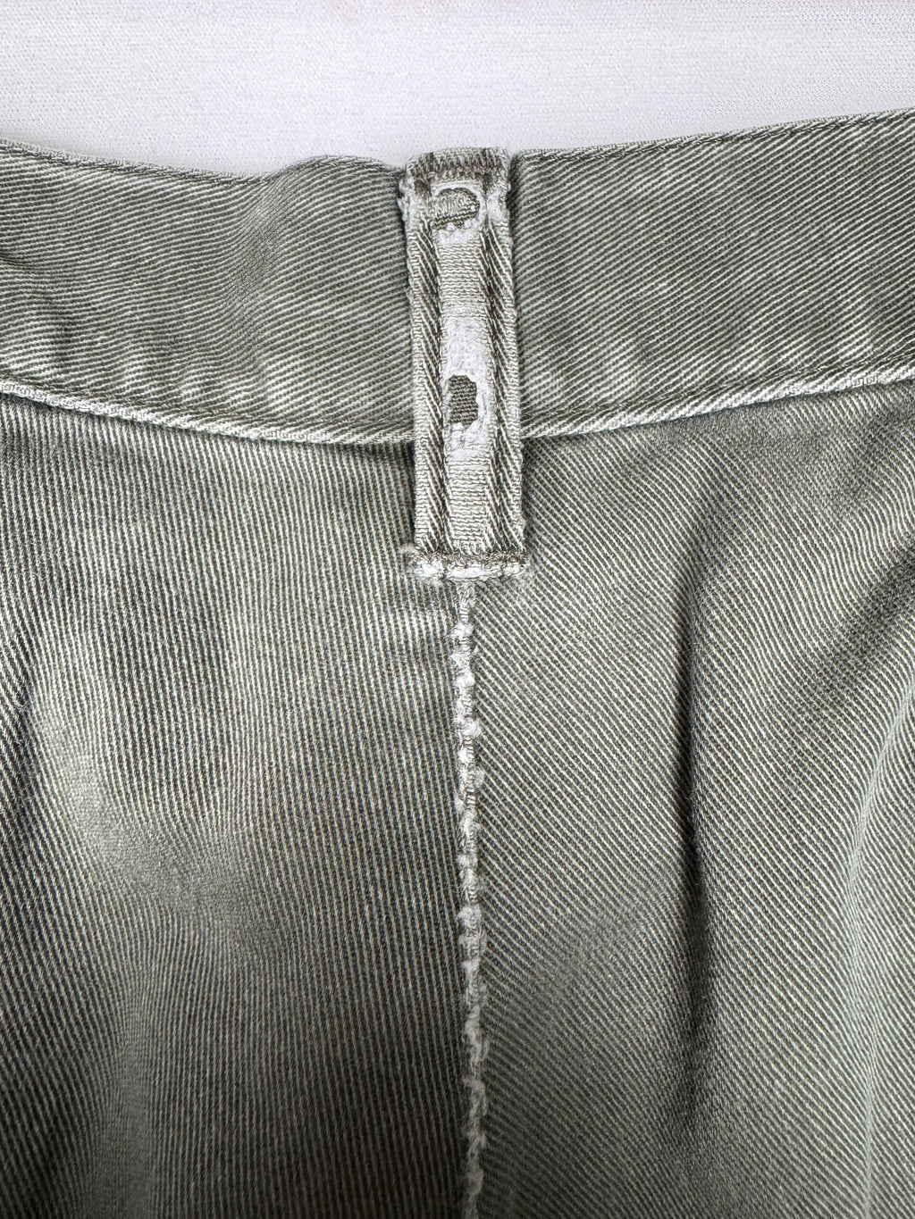 Chaps Ralph Lauren 1990s Vintage Olive Green Pleated Chinos
