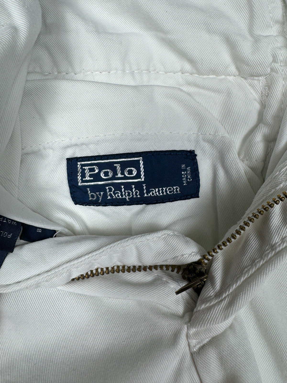 Polo Ralph Lauren 2000s Vintage White Cotton Shorts