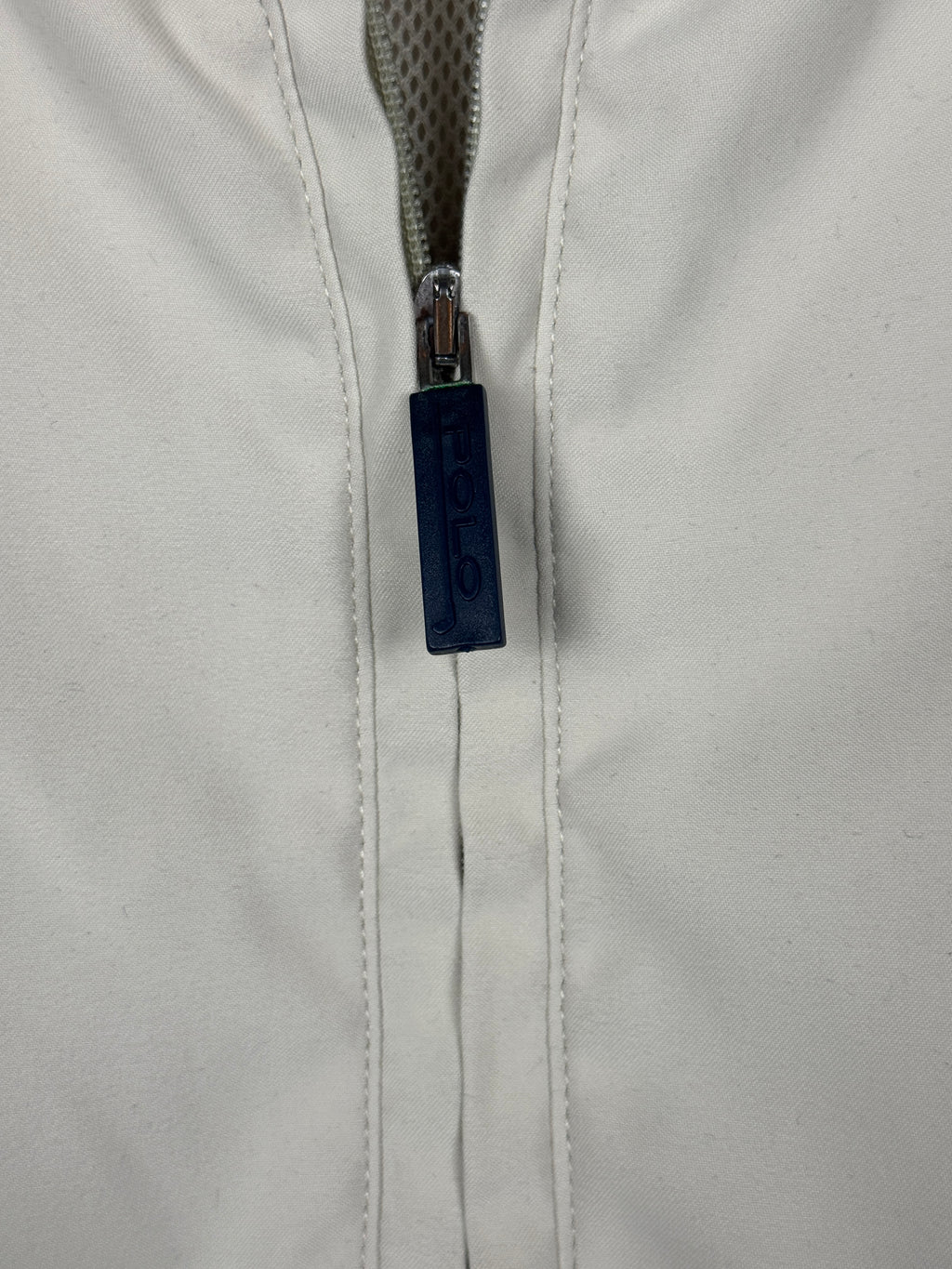 Polo Golf Ralph Lauren Vintage Cream Half-Zip Windbreaker Jacket