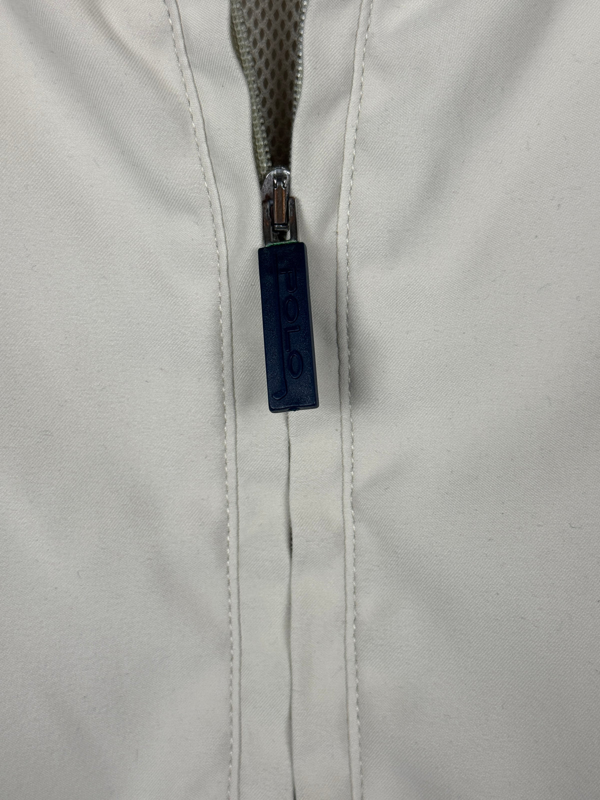 Polo Golf Ralph Lauren Vintage Cream Half-Zip Windbreaker Jacket