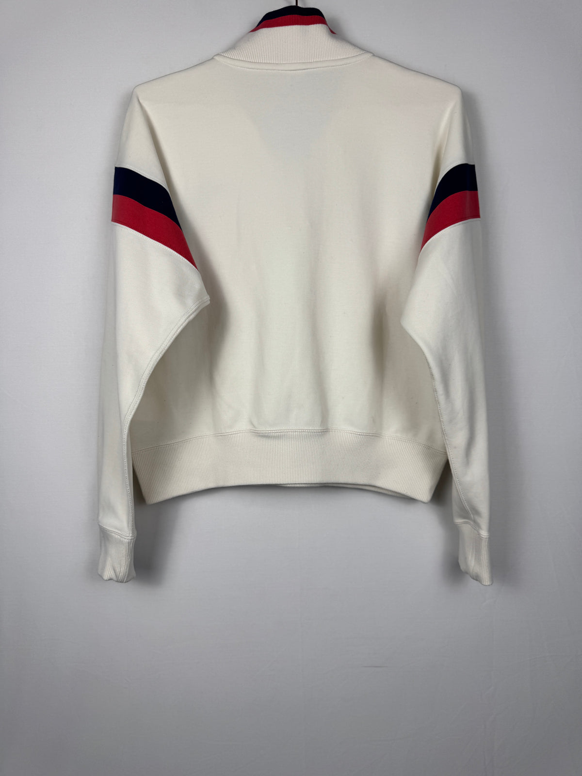 Ralph Lauren Women's Cream Quarter-Zip Sweatshirt