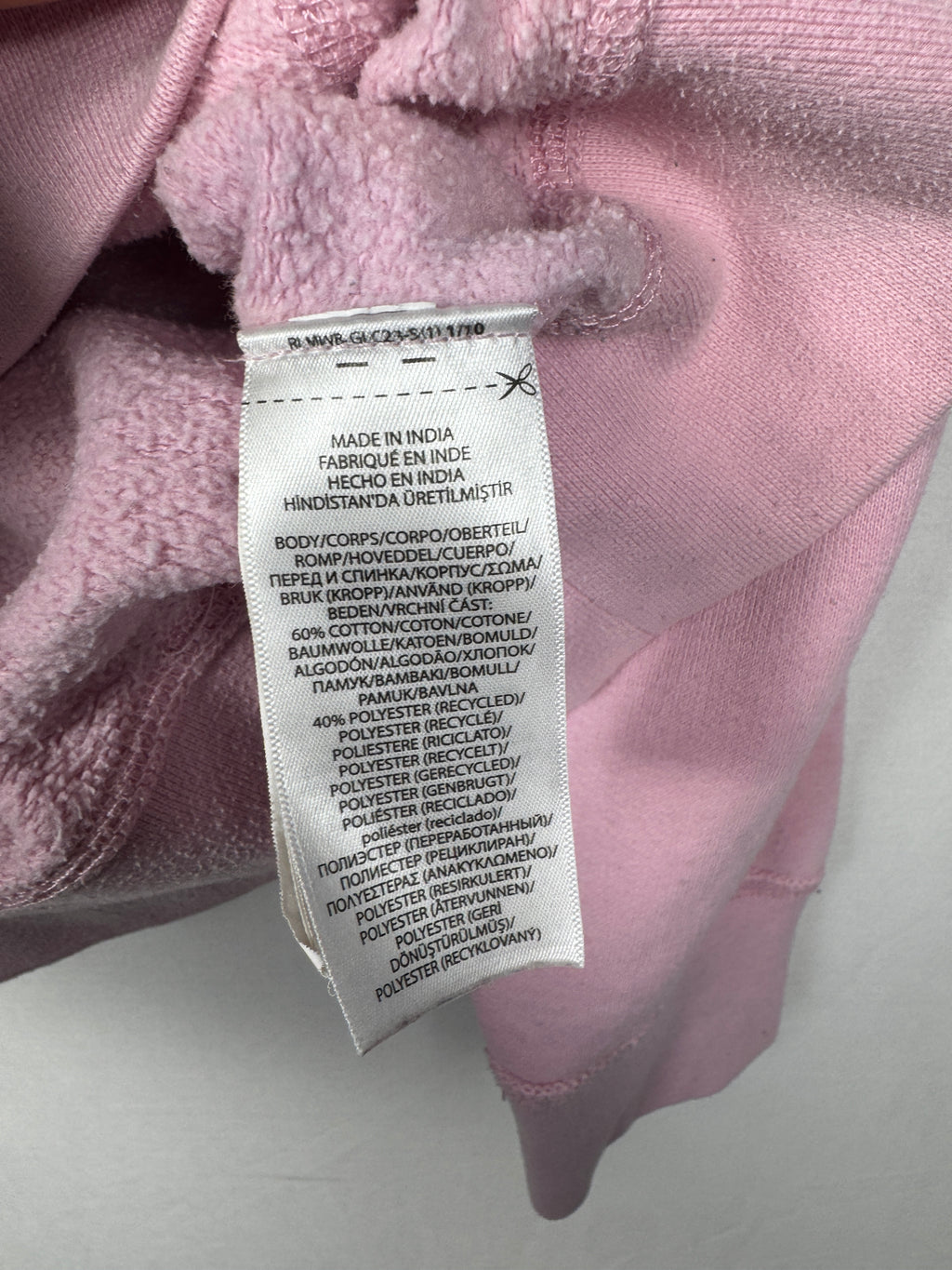 Ralph Lauren Pink Pullover Hoodie
