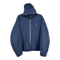 Ralph Lauren Navy Stowaway Hooded Zip-Up Jacket