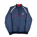Nike Vintage Navy/Red Reversible Quarter-Zip Jacket in size Medium.