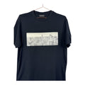 Emporio Armani Monochrome Black New York Skyline Graphic T-Shirt