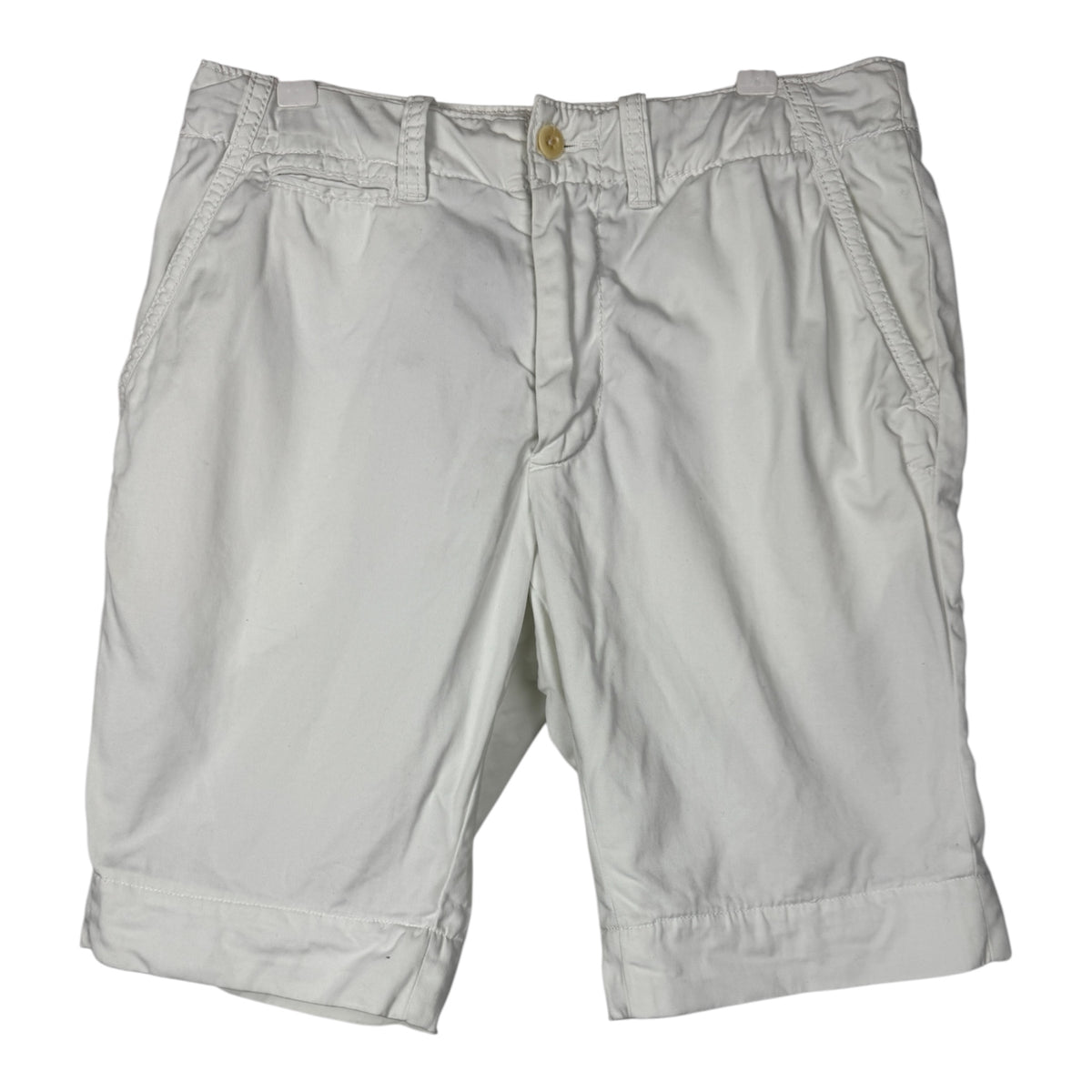 Polo Ralph Lauren 2000s Vintage White Cotton Shorts
