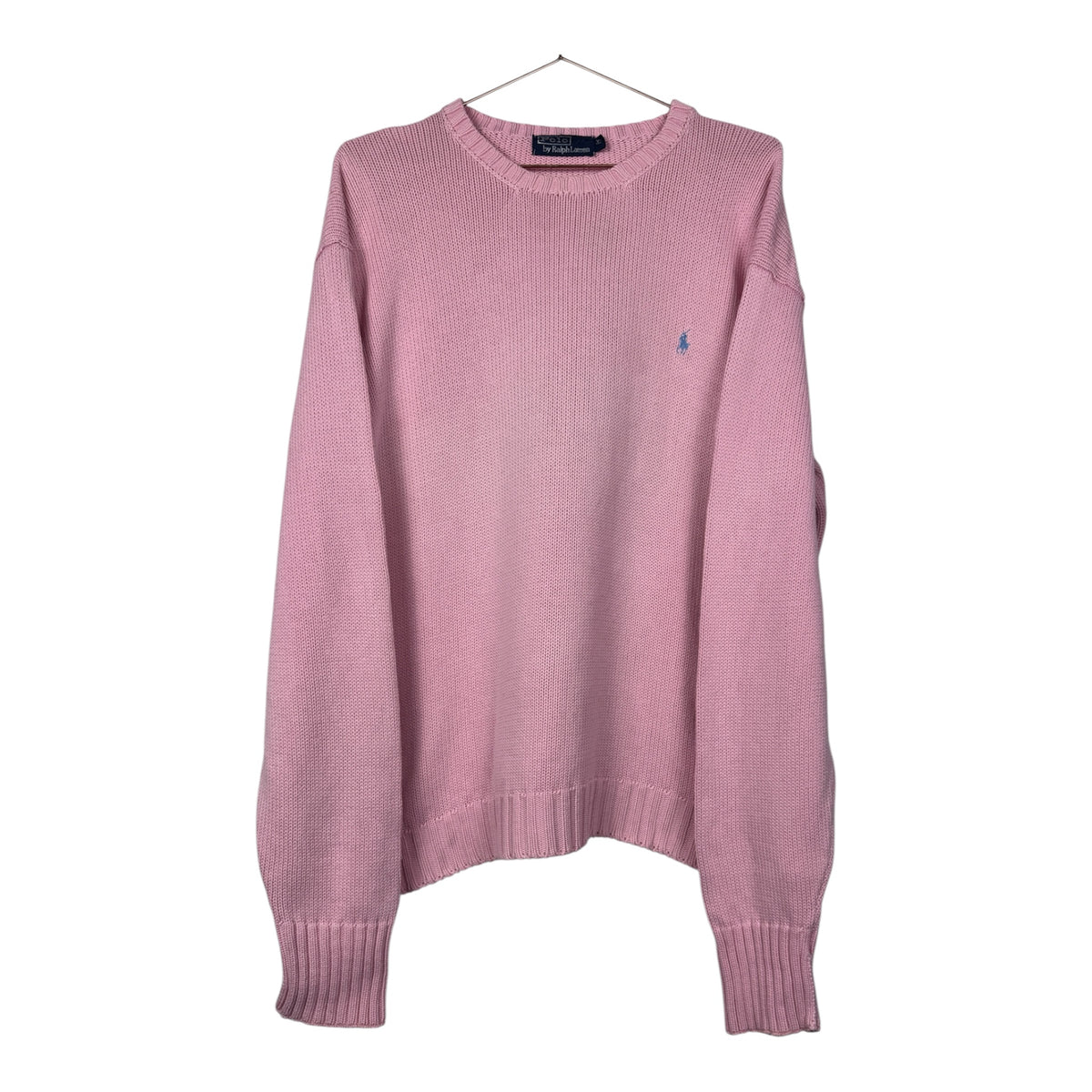 Ralph Lauren Vintage Pink Crewneck Knitted Jumper