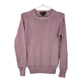 Ralph Lauren Women's Vintage Pink Crewneck Knit Jumper