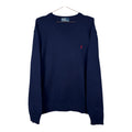 Ralph Lauren Vintage Navy Blue Crewneck Knitted Jumper