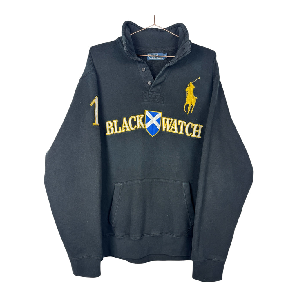 Ralph Lauren Vintage Black Watch Henley Sweatshirt